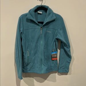 Columbia Teal Fleece Jacket